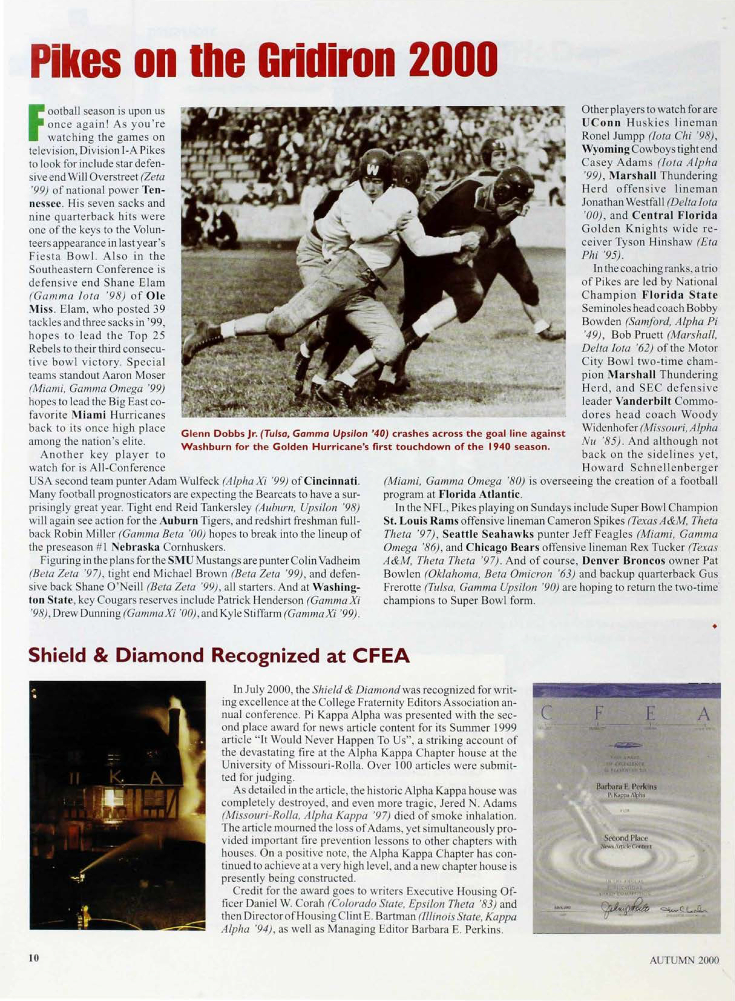 Shield & Diamond Recognized at CFEA